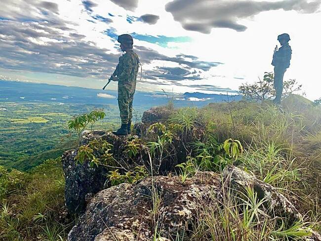 Miembros del Ejército desplegados en el territorio tolimense