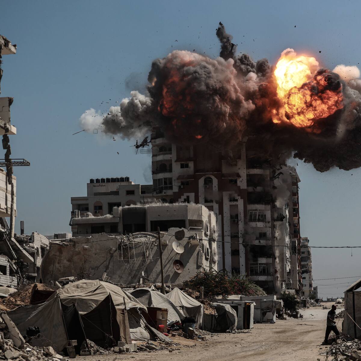 Israel lanzó las “fases iniciales” de su operación terrestre contra la ciudad de Gaza
