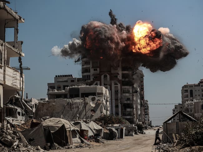 Israel lanzó las “fases iniciales” de su operación terrestre contra la ciudad de Gaza