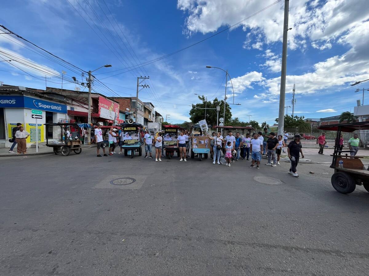 Captura de un hombre provocó la protesta de vendedores informales en el centro de Cúcuta