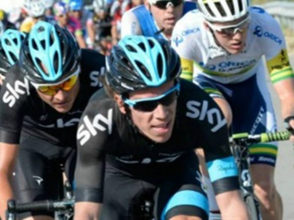 Felicidad en familia de Urán por su actuación en el Giro de Italia