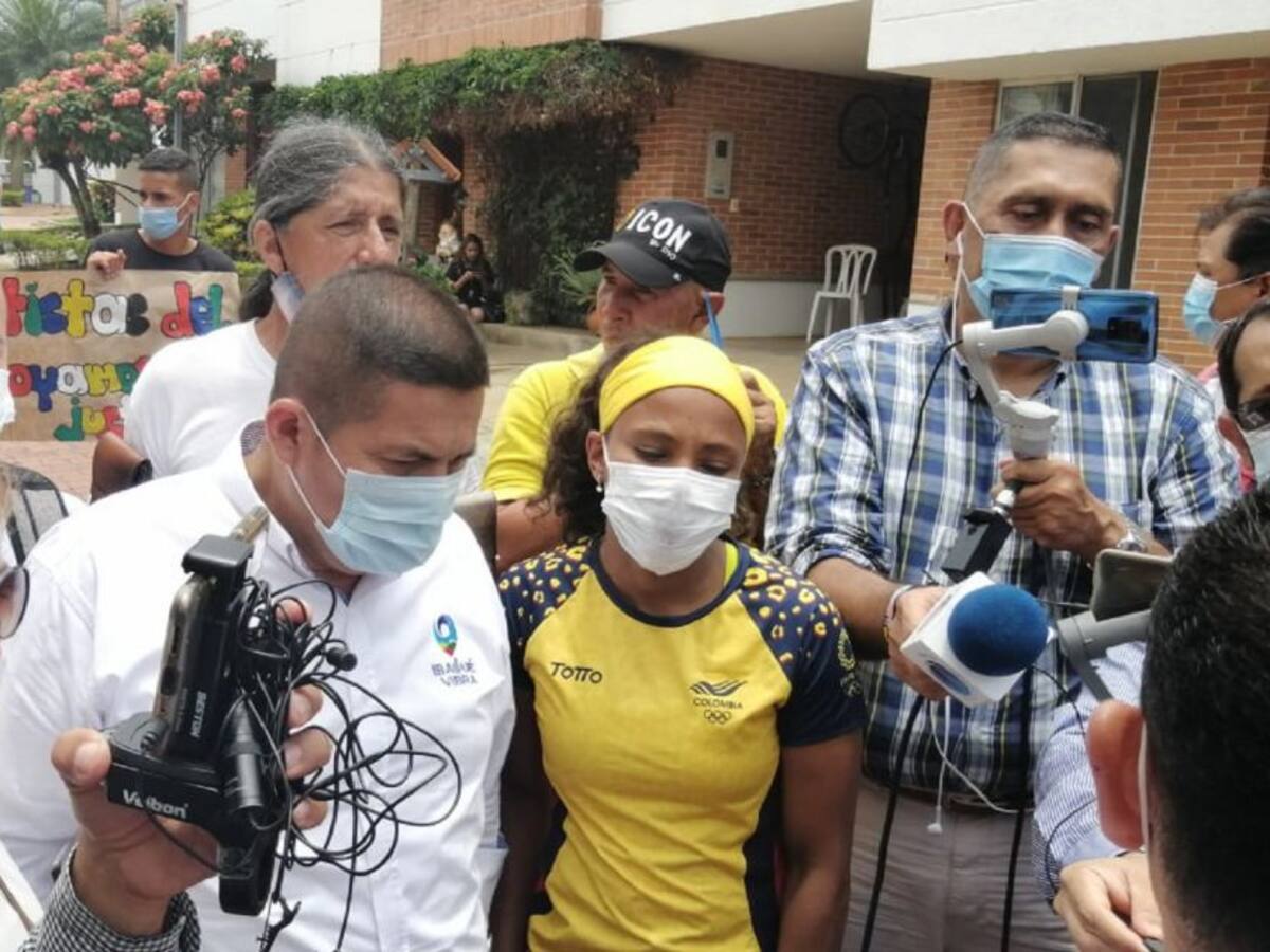 Ingrit Valencia, boxeadora olímpica: desalojan su vivienda por una estafa