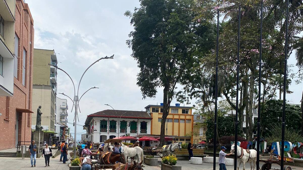 Edilberto Hernández carretillero de Calarcá, Quindío