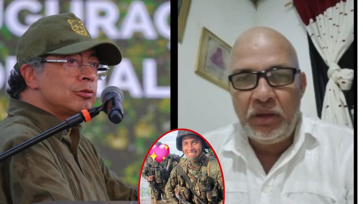 “A mi hijo no le faltó amor, no sea mentiroso”: padre de soldado fallecido le responde a Petro