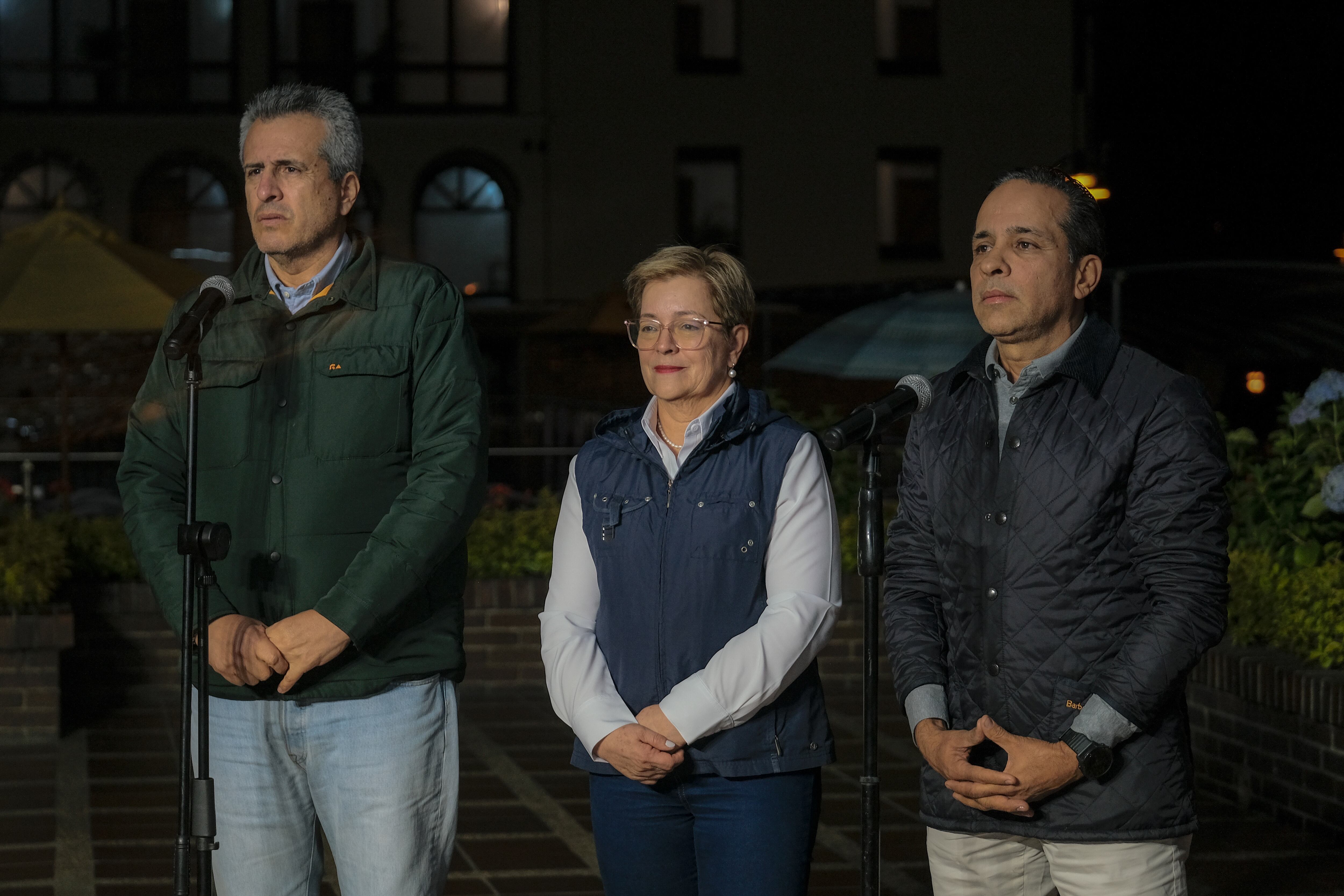 Declaración de ministros. Andrea Puentes - Presidencia de la República