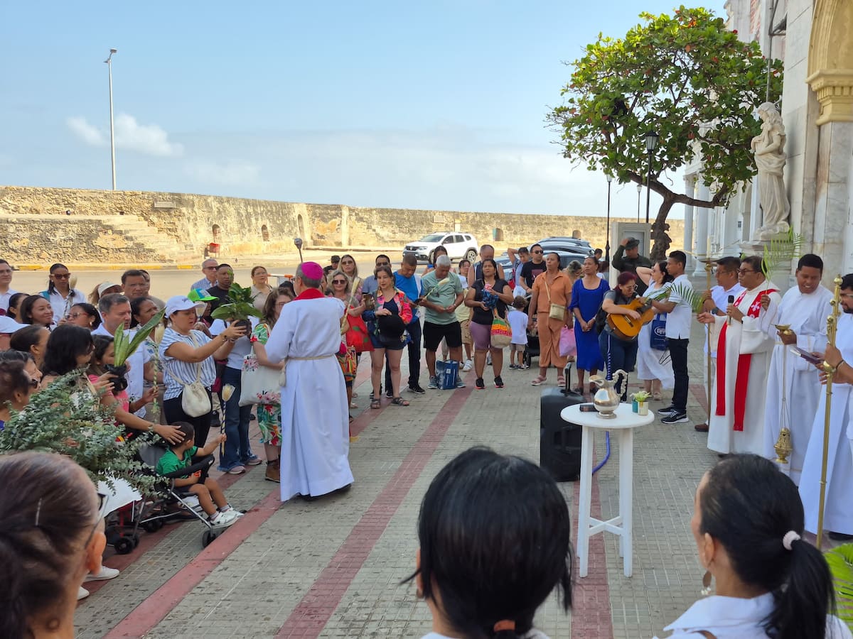 Cartagena de Indias: un destino de turístico religioso que vivió su Domingo de Ramos