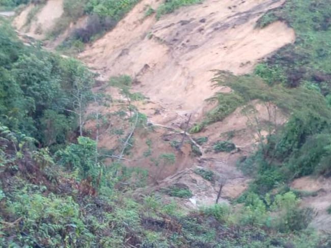 Deslizamientos de tierra afectan zona rural de Ibagué