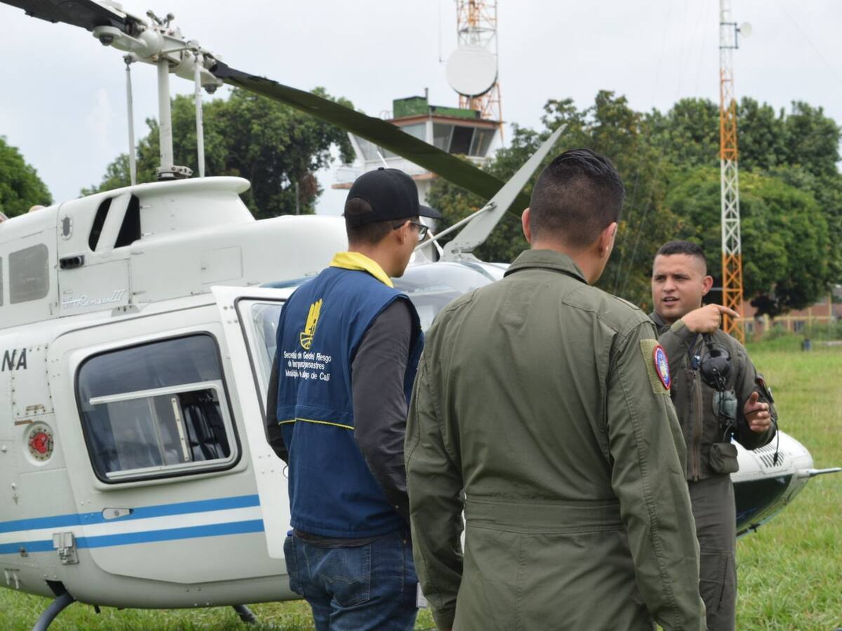 Fuerza Aérea toma medidas por altas temperaturas y riesgo de incendios en Cali