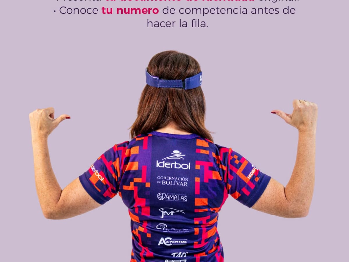 Este sábado 19 de septiembre entregarán kits de la carrera 11K Píntate IDERBOL