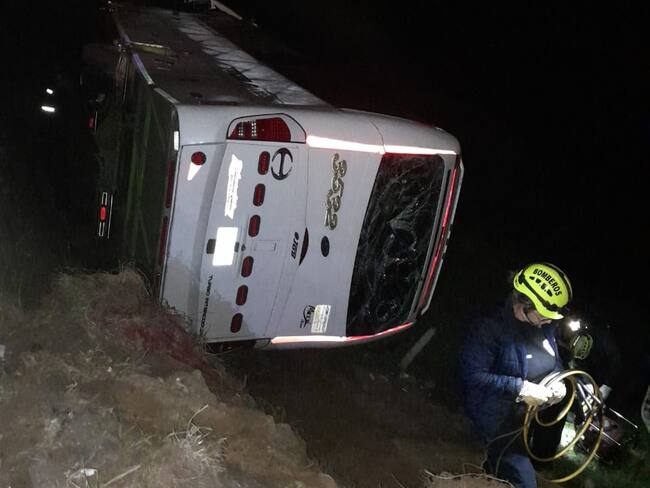 Un muerto y 19 heridos en aparatoso accidente de tránsito en Santa Rosa de Osos, Antioquia