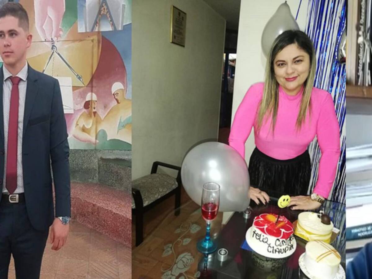 Entre una mujer y dos hombres está el alcalde encargado de Armenia