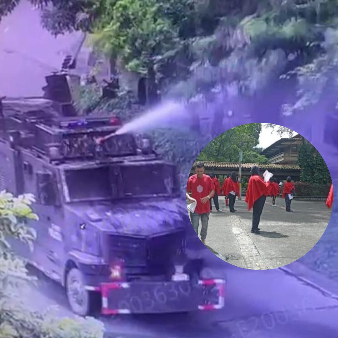 Encapuchados UDEA- foto Federico Gutiérrez