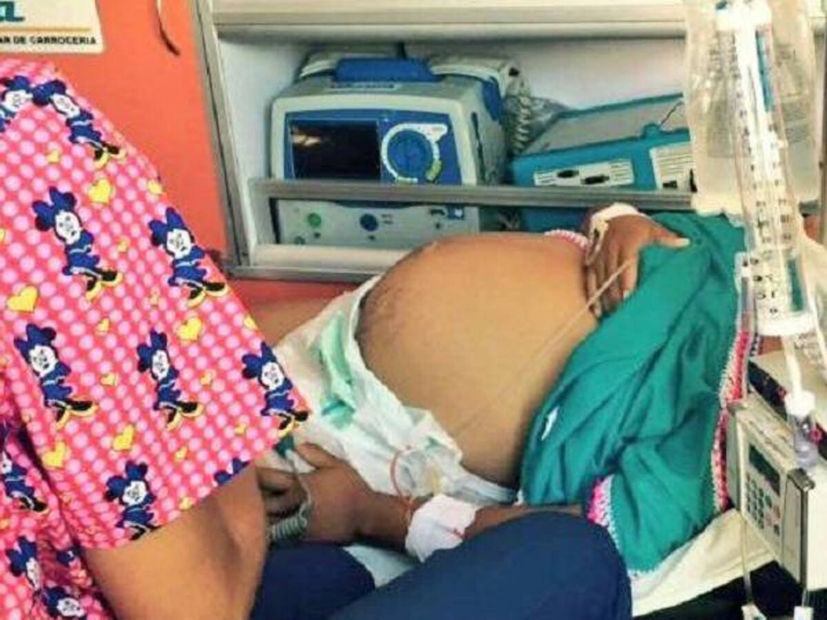 En helicóptero trasladaron a mujer wayúu desde la Alta Guajira para que diera a luz en Riohacha