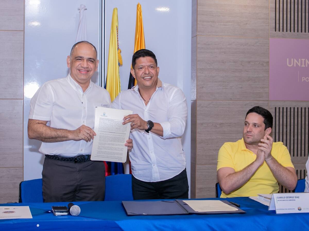 Después de 25 años, la U. Magdalena y Alcaldía se unen por el desarrollo de Santa Marta