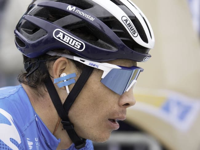 Miguel Ángel López disputará su segundo Tour de Francia, el primero con la camiseta del Movistar.