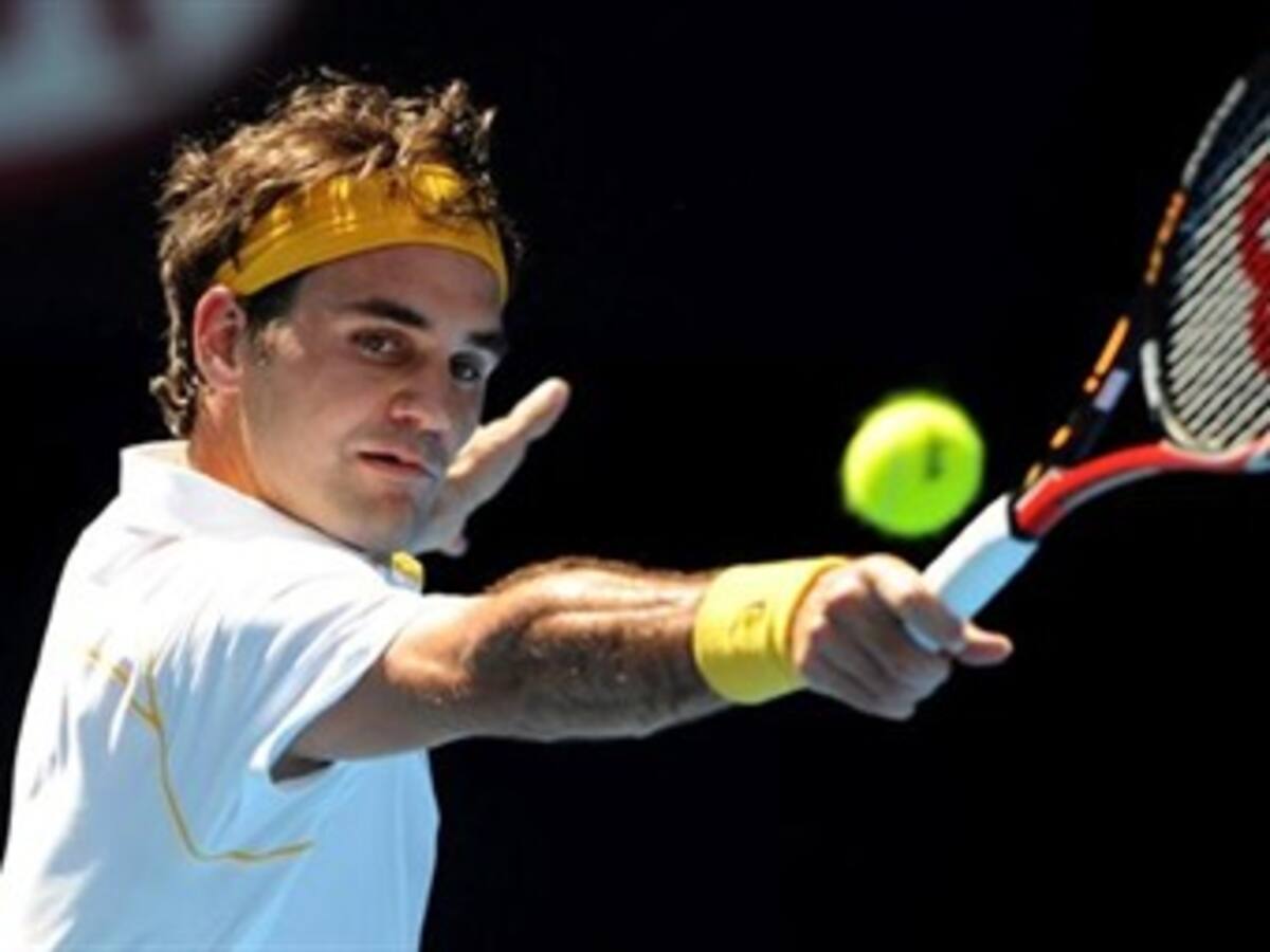 Roger Federer a octavos de final del Abierto de Australia