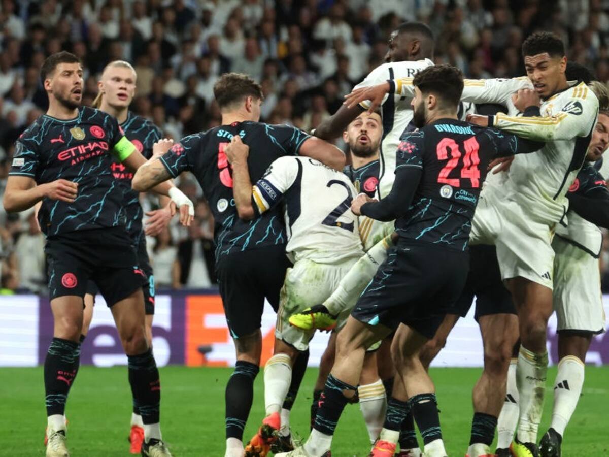 Real Madrid y City empatan en una final adelantada: la llave se define en Manchester