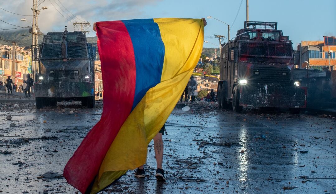 Protestas en Colombia