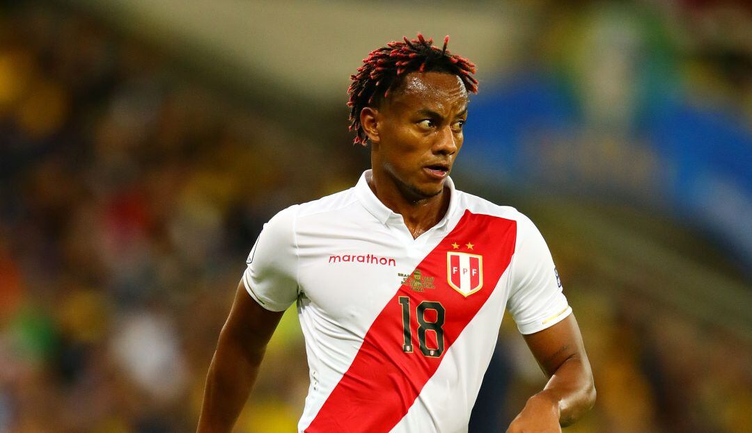 André Carrillo durante la Copa América 2019.