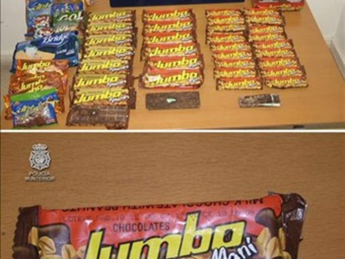 Cayó colombiana con droga