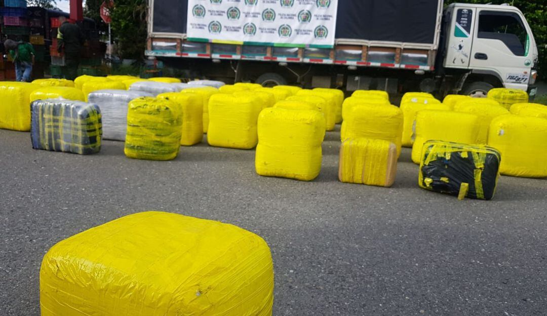 La marihuana estaba avaluada en 1700 millones de pesos