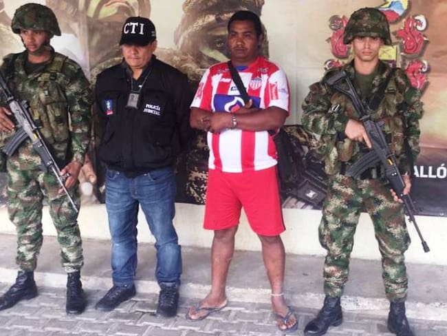 Alias ‘Peludo’ integrante del Clan del Golfo es capturado en Bolívar