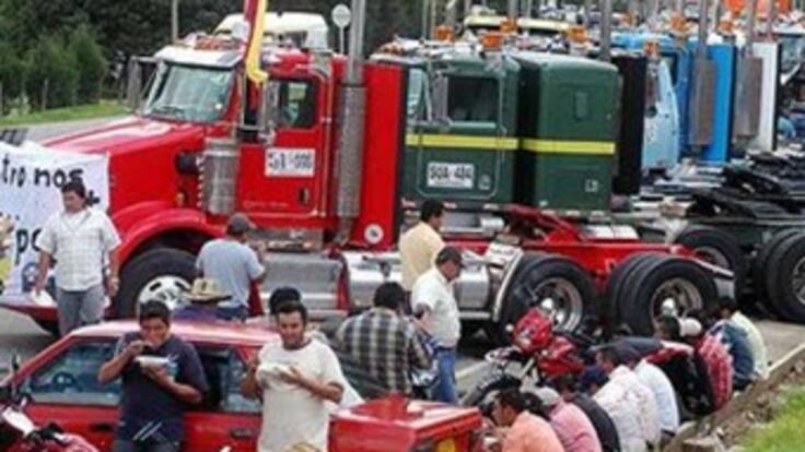 Paro de camioneros comienza a afectar a los exportadores
