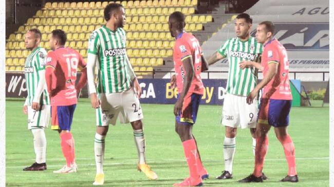El juego en el estadio Departamental Libertad finalizó empatado 0-0.
