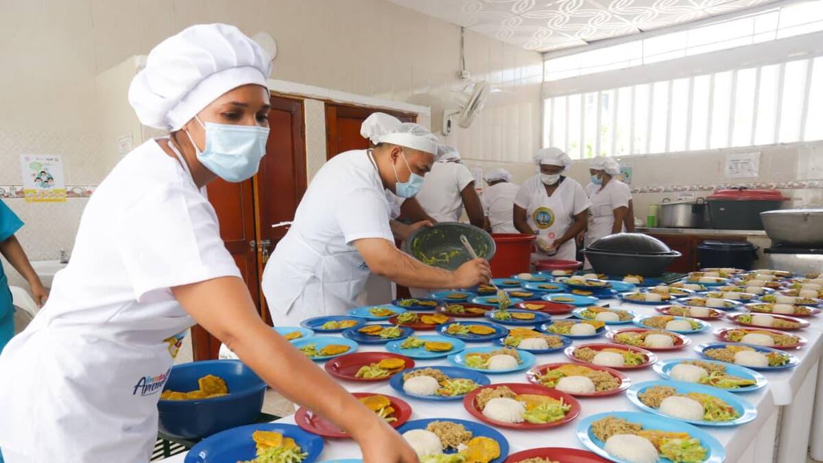 Alcaldía de Cartagena pone en funcionamiento el comedor escolar número 57