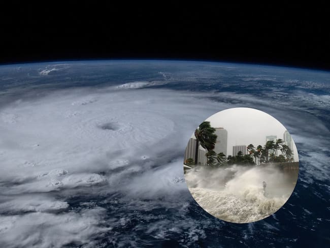 Huracán Beryl - NASA y Getty Images