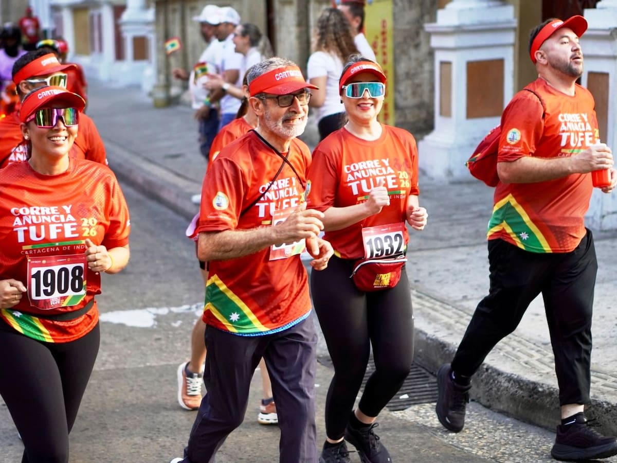 Cientos de corredores se unieron para anunciar con alegría que Cristo ha Resucitado