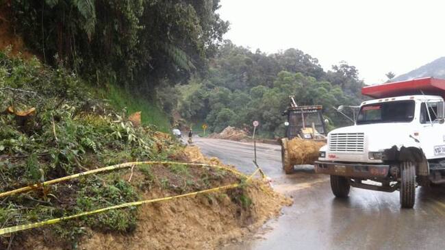 Ya son 450 los puntos críticos en las vías de Caldas