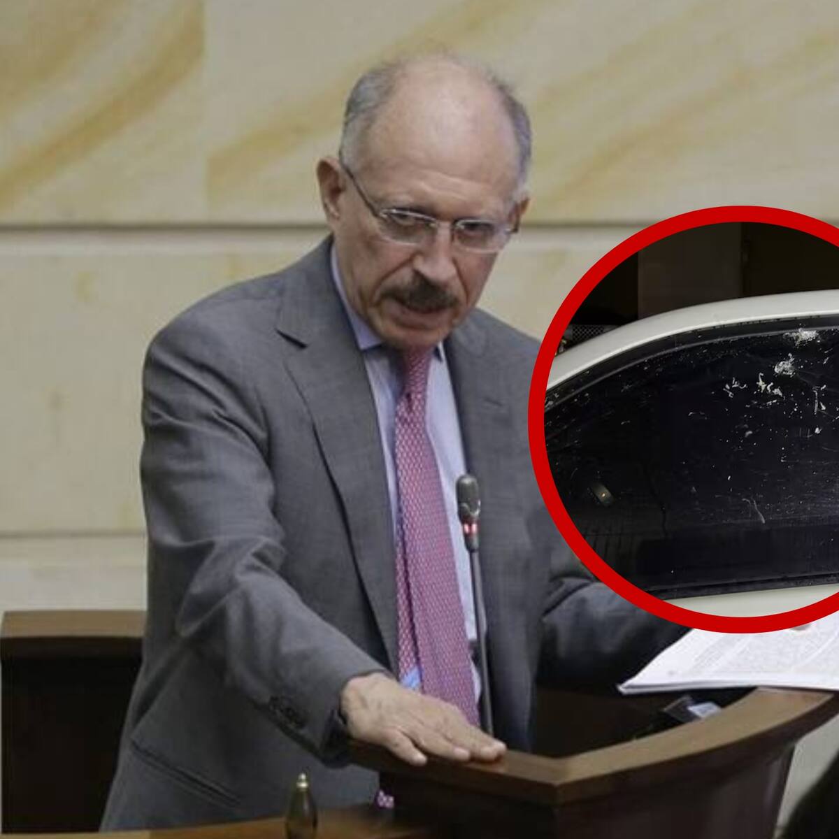 Atentaron contra el senador Temístocles Ortega en la vía Panamericana en Cauca: recibió 6 disparos