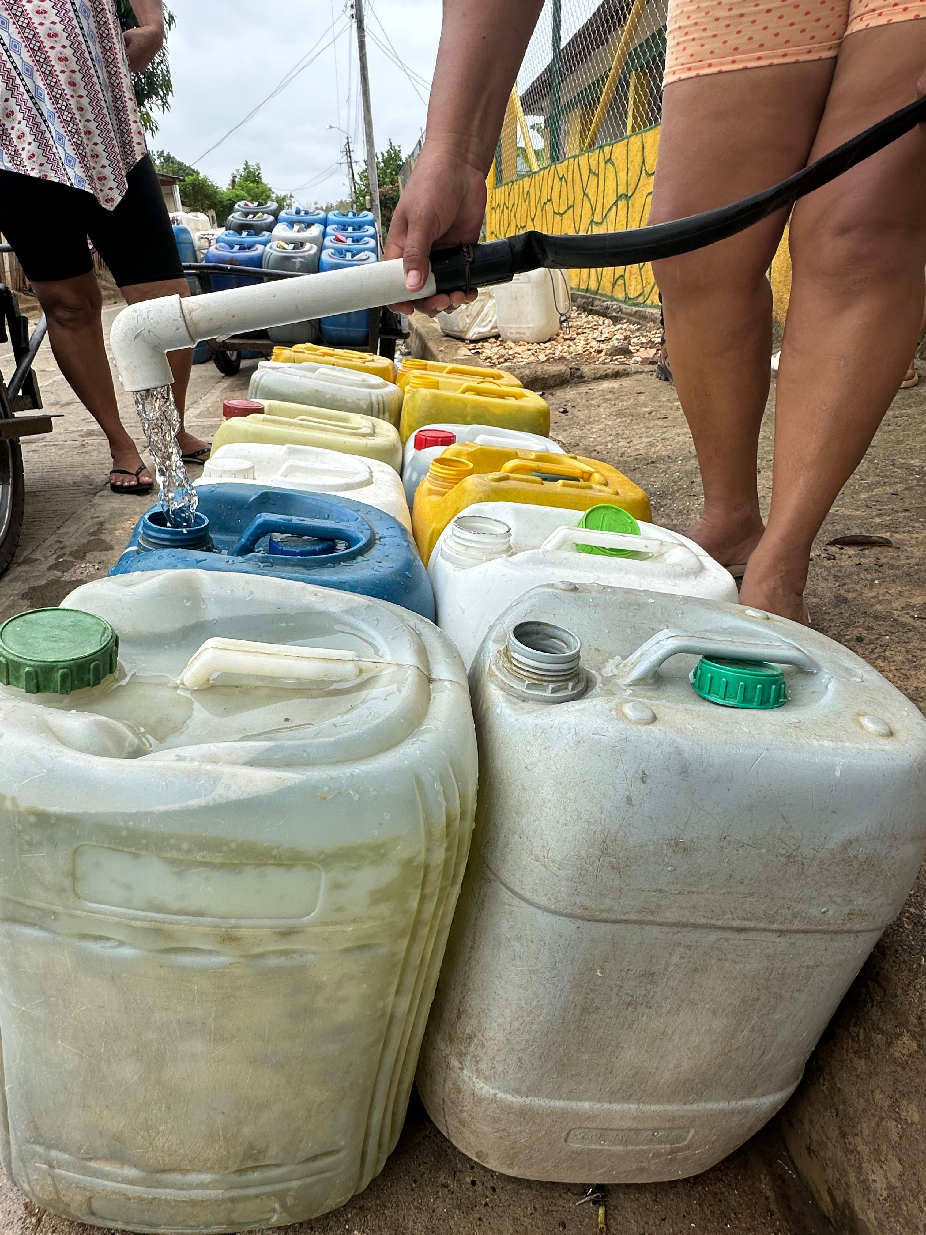 Más de un millón de litros de agua potable se han destinado para familias damnificadas en Córdoba. Foto: prensa Gobernación de Córdoba.