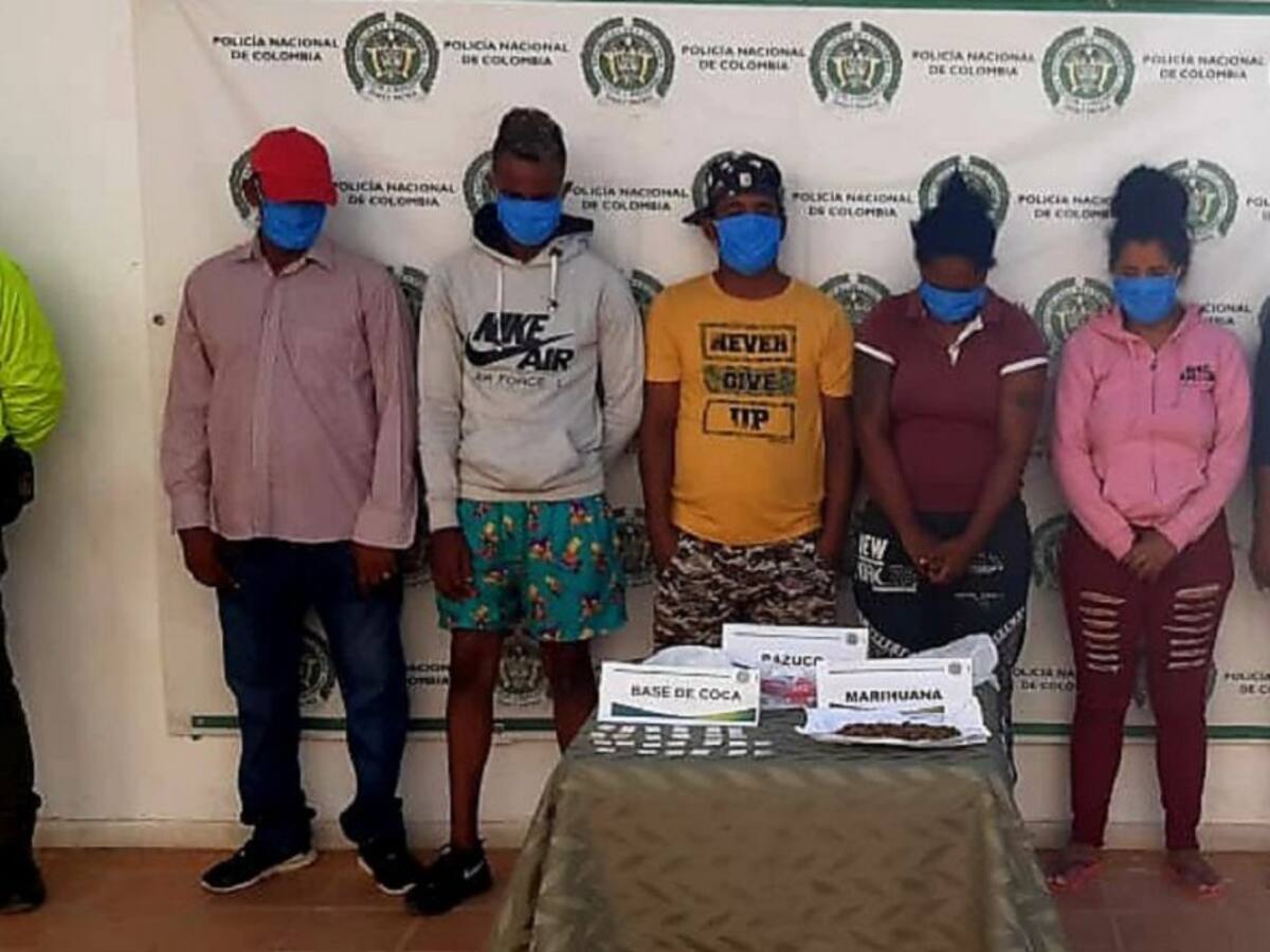 Desarticulan a ‘Los Gatos’, dedicados a la venta de droga en Mompox