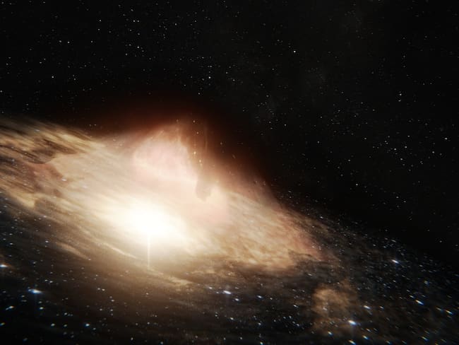 Por primera vez se habría detectado el nacimiento de un agujero negro