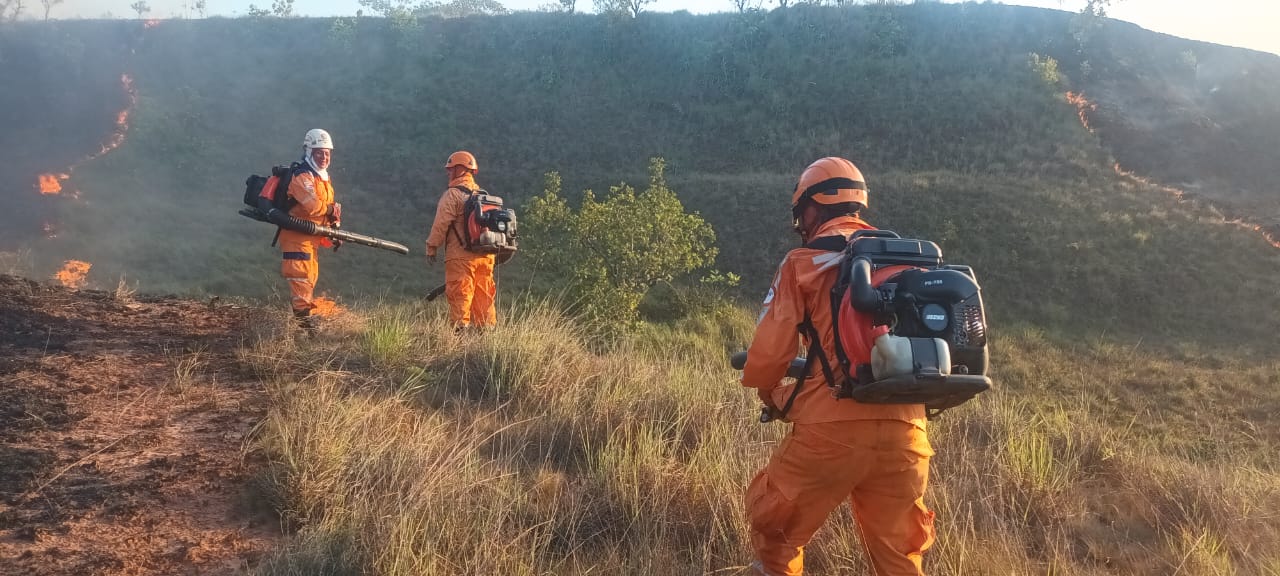 Atención incendios forestales / Foto: @DefensaCivilCo
