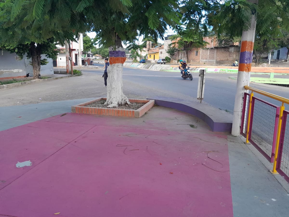 Obra de parque infantil en Cúcuta sigue inconclusa