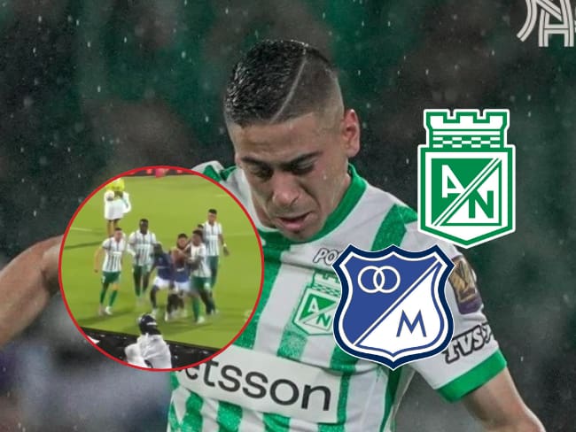 Camilo Cándido, jugador de Atlético Nacional / Twitter: @nacionaloficial