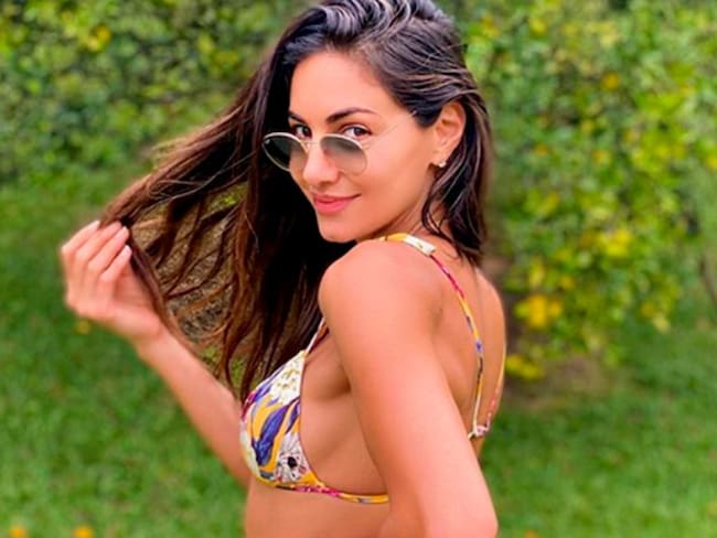 El baile de Valerie Domínguez en vestido de baño presumiendo su figura