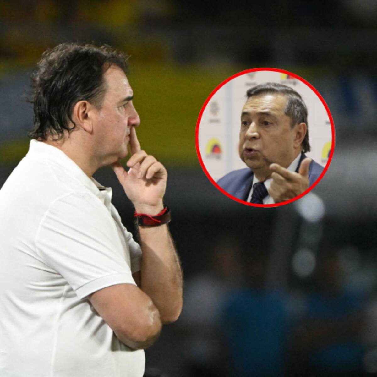 Vicepresidente de la Federación Colombiana hizo una fuerte crítica al presente de la Selección