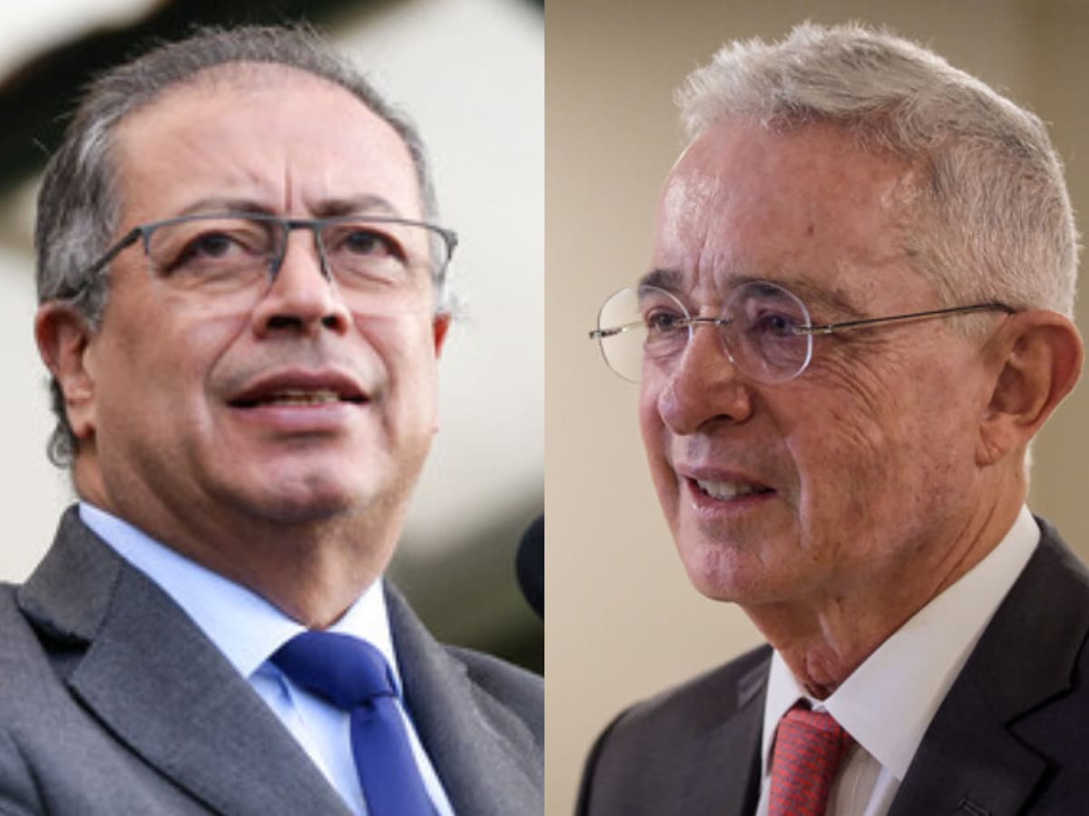 Petro responde a Uribe tras decirle que es “incapaz de generar una discusión argumental”