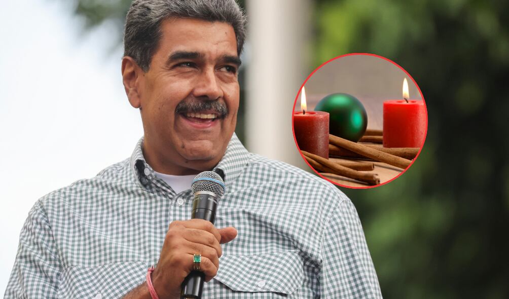 Nicolás Maduro anuncia que adelantará la Navidad a modo de homenaje a los ciudadanos venezolanos. ( Foto: EFE / Getty / Caracol Radio )