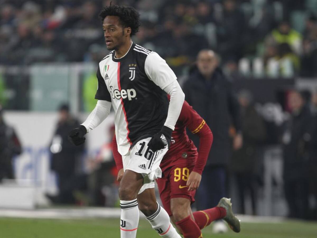 Juan Cuadrado, otro colombiano que jugará la semifinal de la Copa Italia