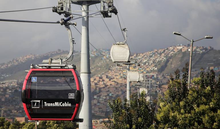 Transmicable ciudad Bolívar. 