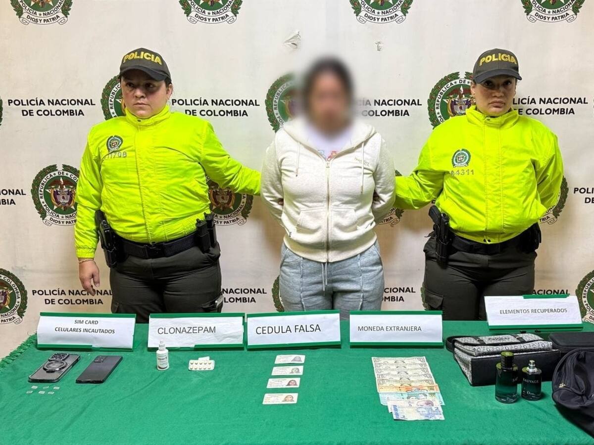 Una mujer señalada de drogar y robar extranjeros fue capturada en Medellín