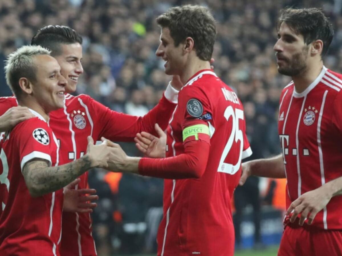 El Bayern de James será campeón este sábado si no pierde ante Ausburgo