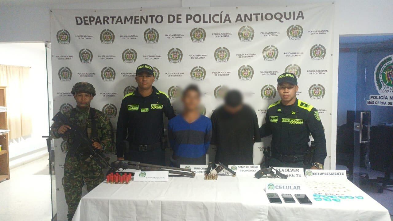 Cortesía: Policía Antioquia