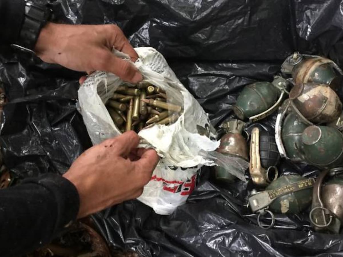 En medio de balacera, policía incautó material de guerra en el Cauca