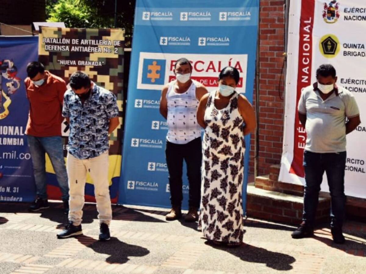 Capturan a cinco presuntos guerrilleros del ELN en el sur de Bolívar